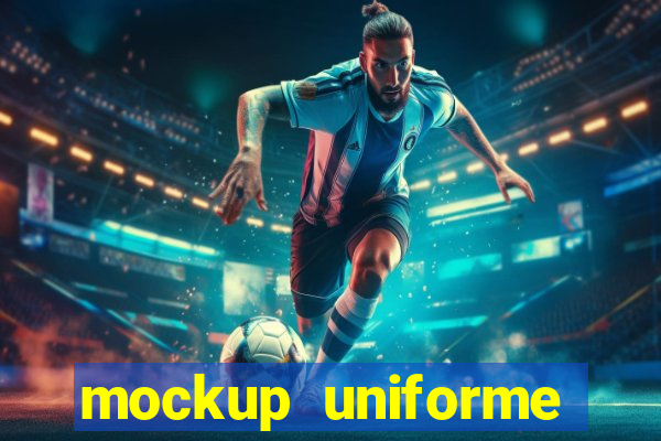 mockup uniforme futebol psd free